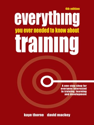 cover image of Everything You Ever Needed to Know About Training